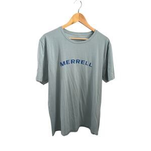 Merrell Slate Blue Signature Short Sleeve Tee Shirt